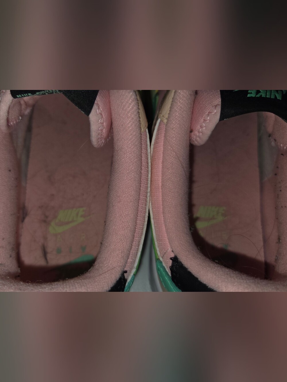 Nike Air Force 1 Shadow sneakers in the "Arctic Punch Barely Volt" Size 8 W/Box - Picture 4 of 10